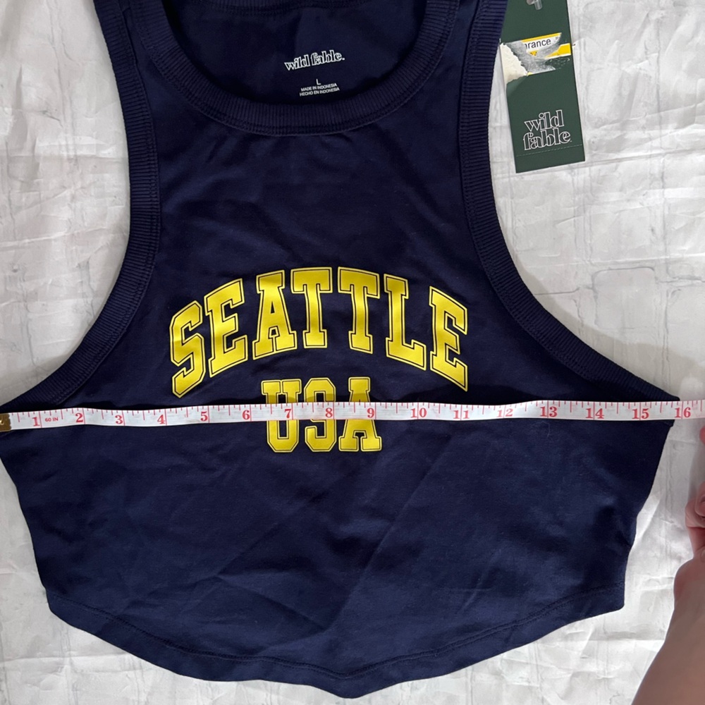 Wild Fable Seattle USA Crop Tank - Picture 4 of 4